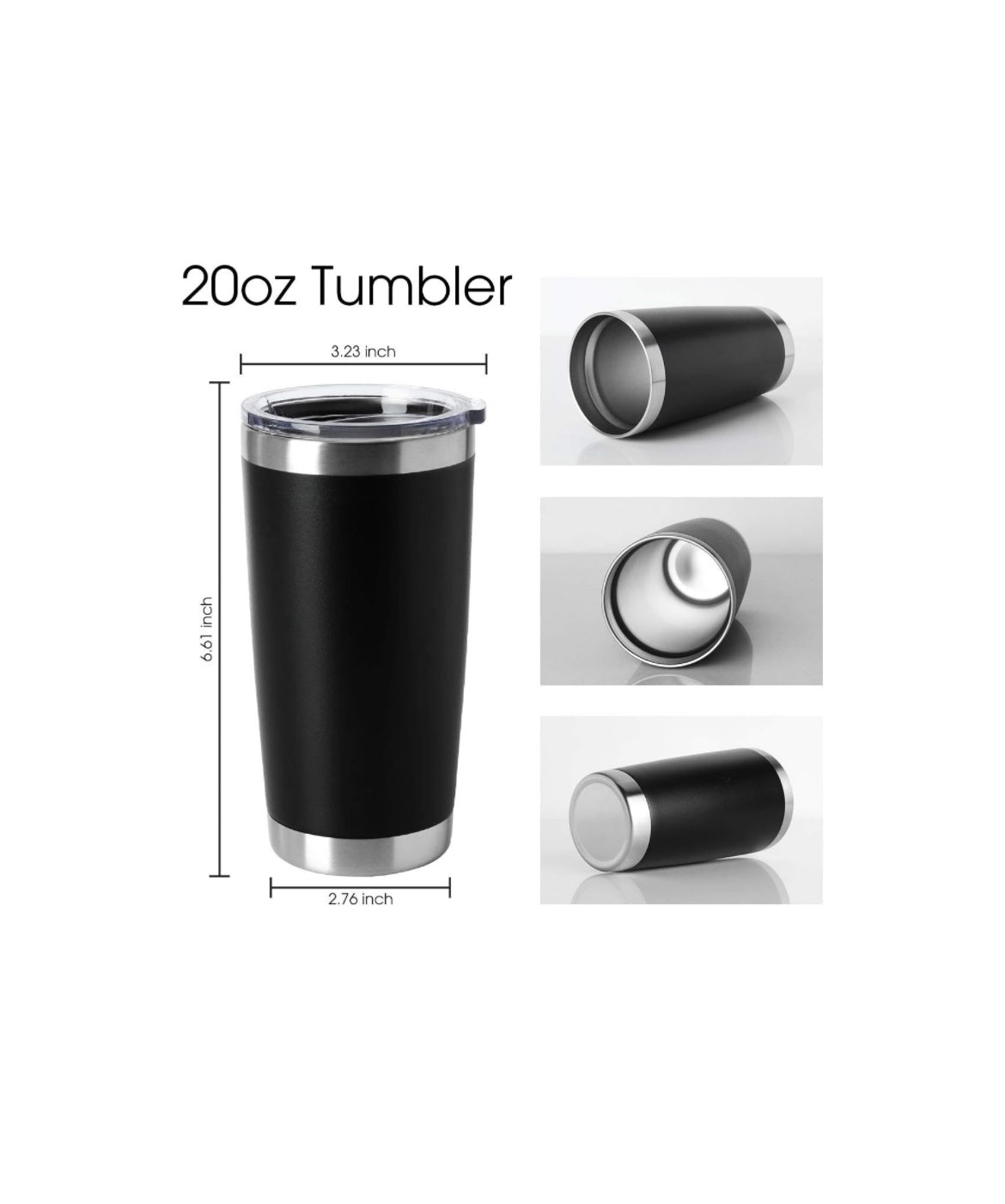 Quilts are hugs 20 oz coffee tumbler