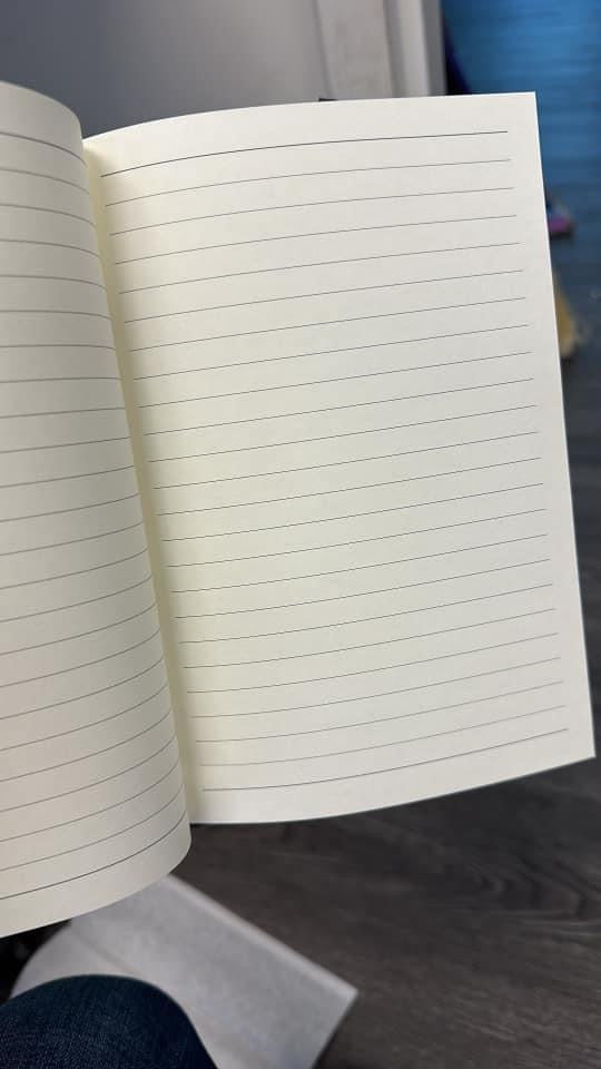 Floral leatherette journal