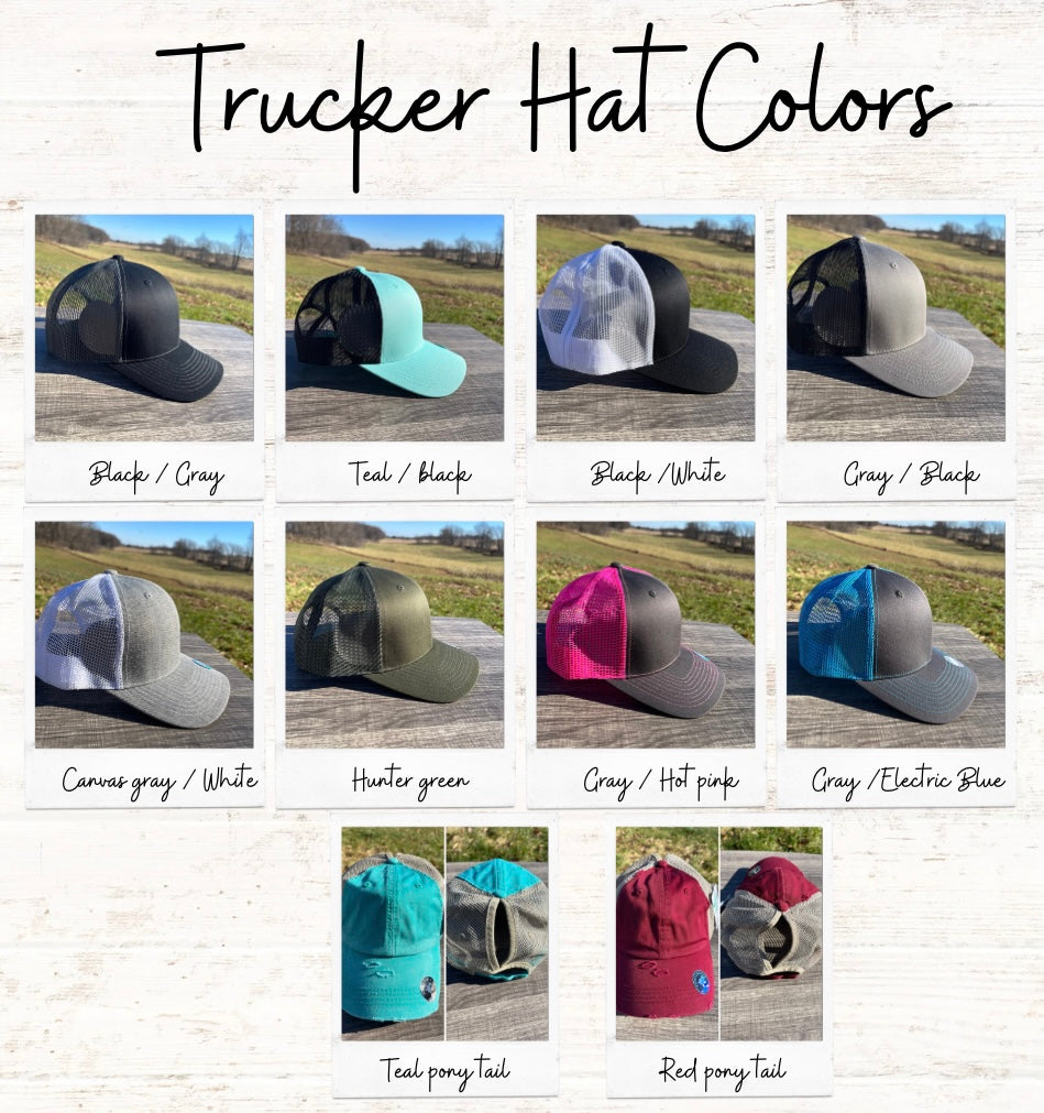 Support Local Farmers leather patch hat