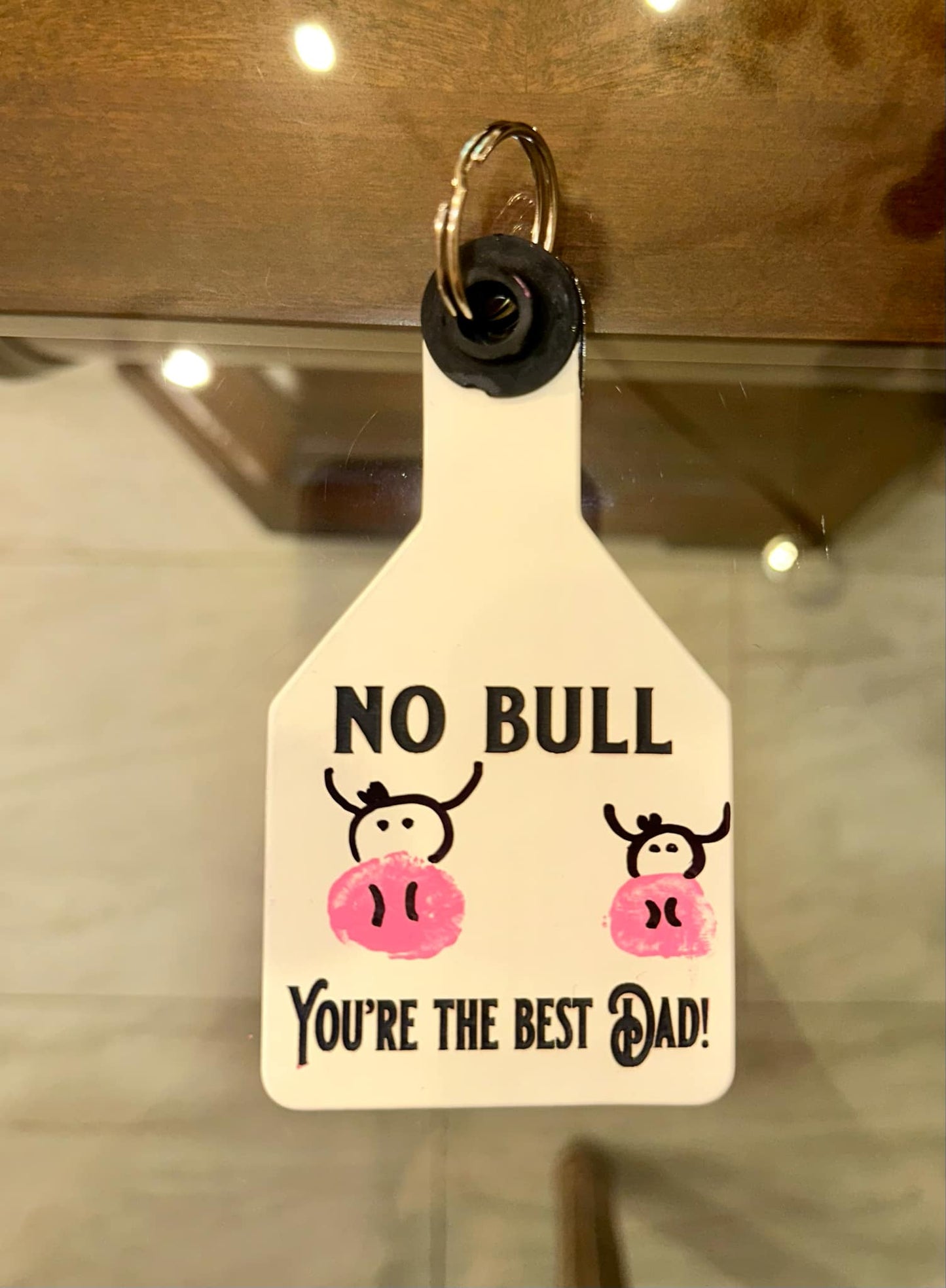Medium Custom laser engraved ear tag for livestock