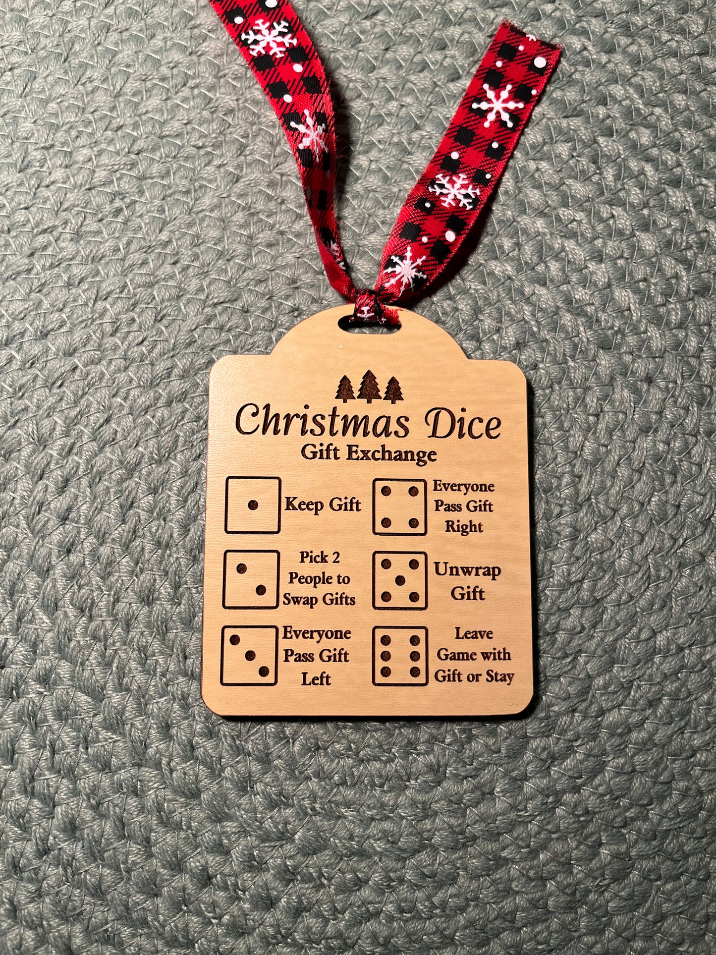 Christmas dice game instructions
