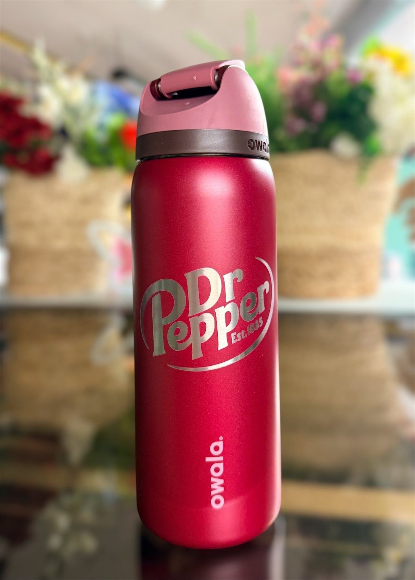 Dr. Pepper Owala - Western Petal Design