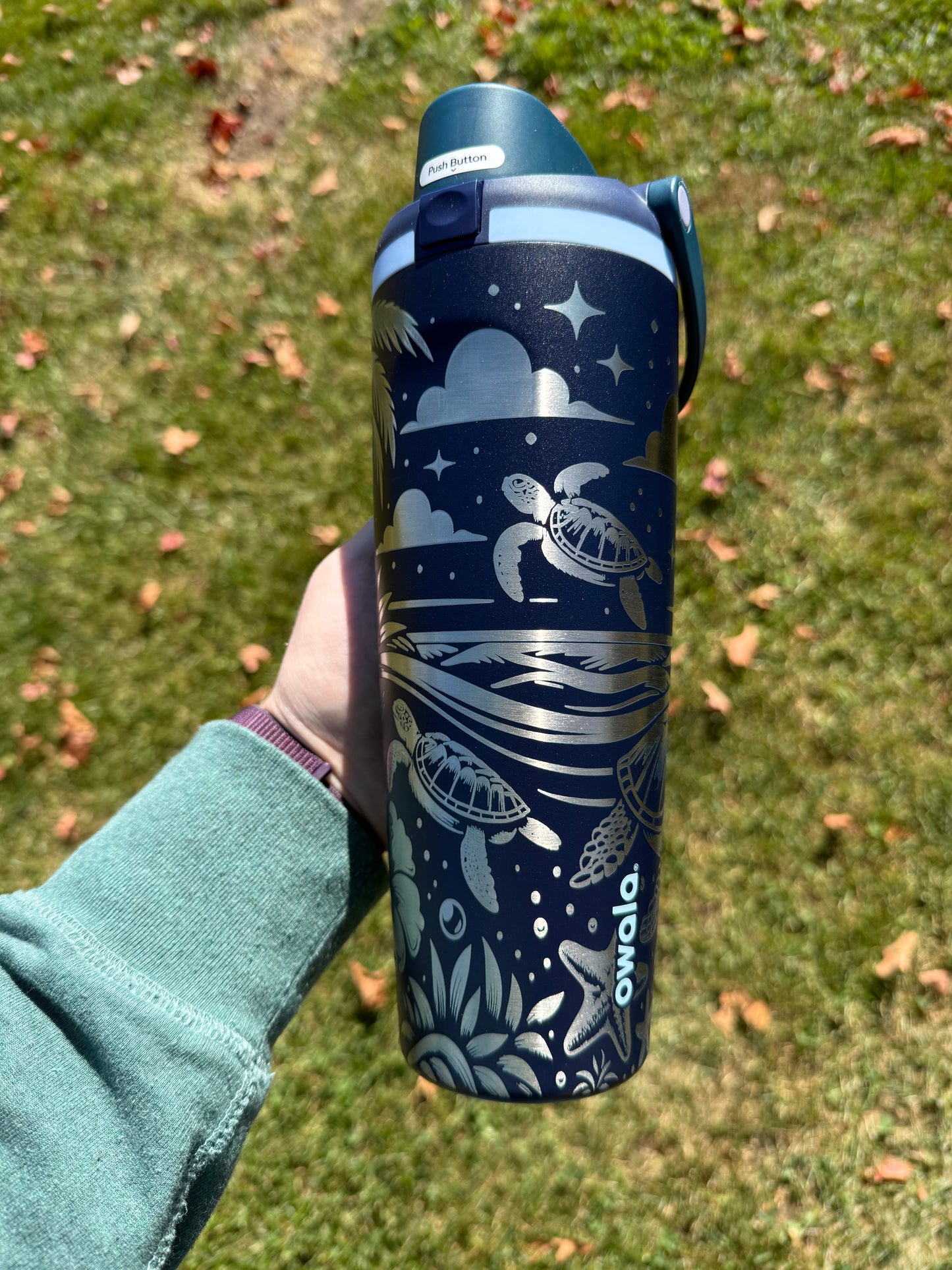 Custom Engraved Owala Sway Tumbler –  30 / 40 oz
