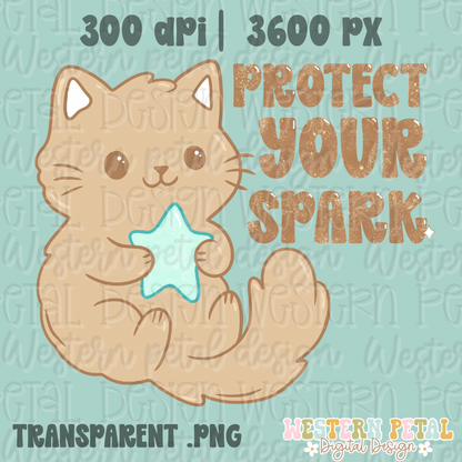 Protect Your Spark T-Shirt PNG