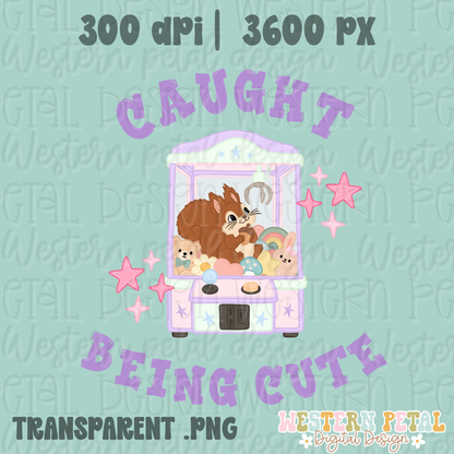 Caught Being Cute Shirt PNG