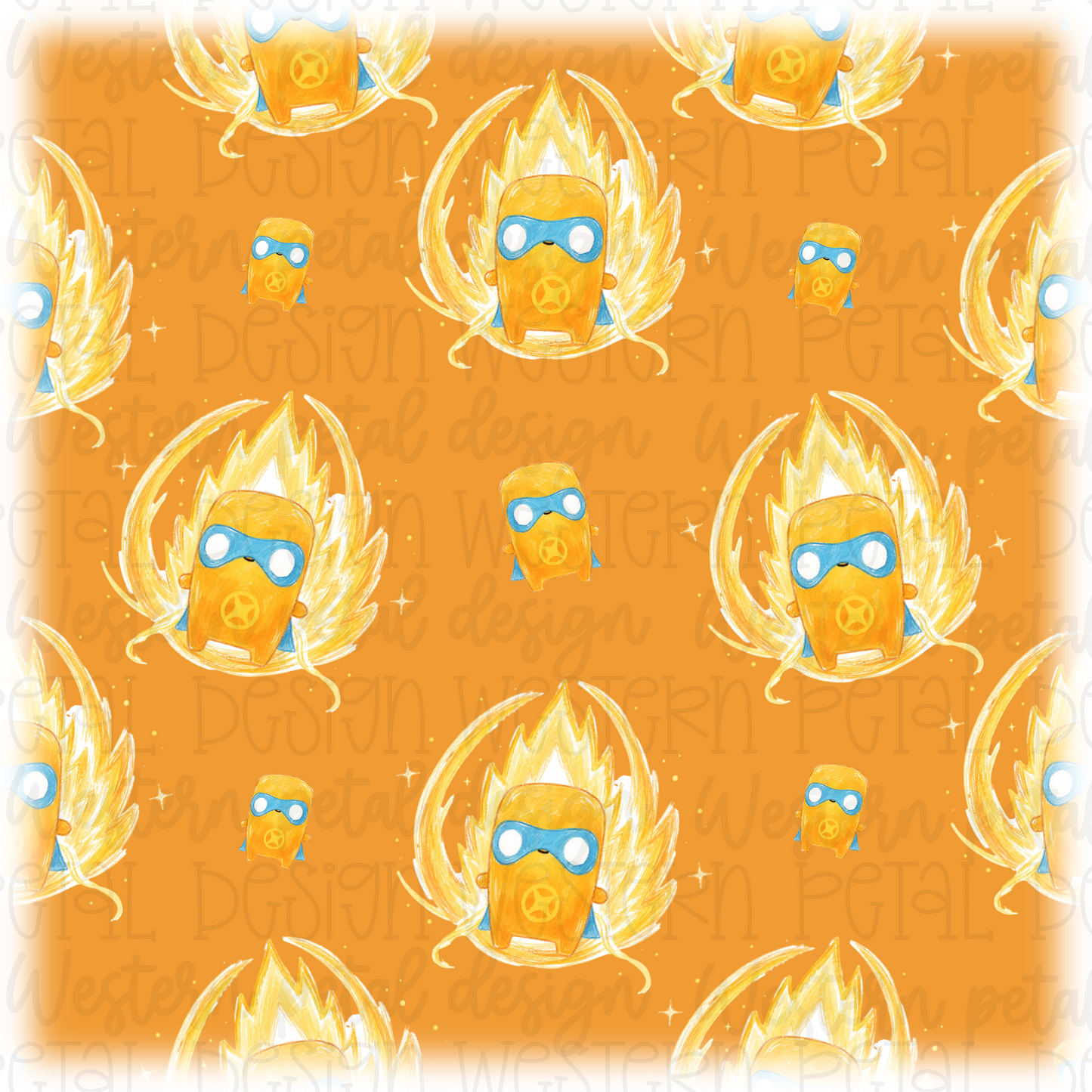 Dash Sprite seamless pattern PNG
