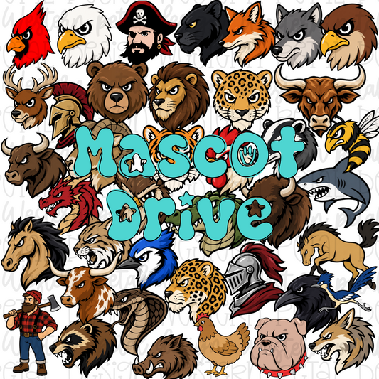 Ultimate School Mascot Clipart Drive