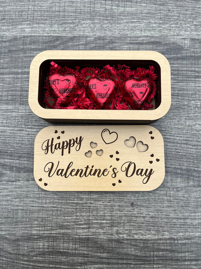Valentine’s Day Chocolate box seasonal laser engraved
