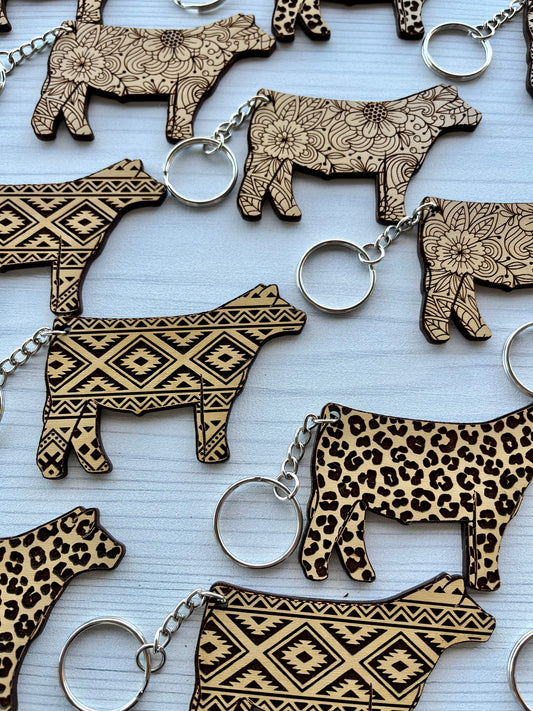 Show steer keychains