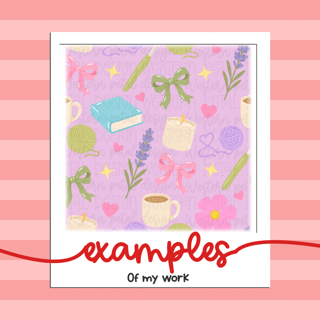 Exclusive Seamless Pattern (Custom Design – Commercial Use Included)