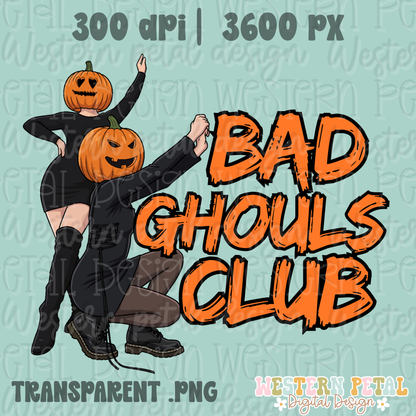 Bad Ghouls Club PNG
