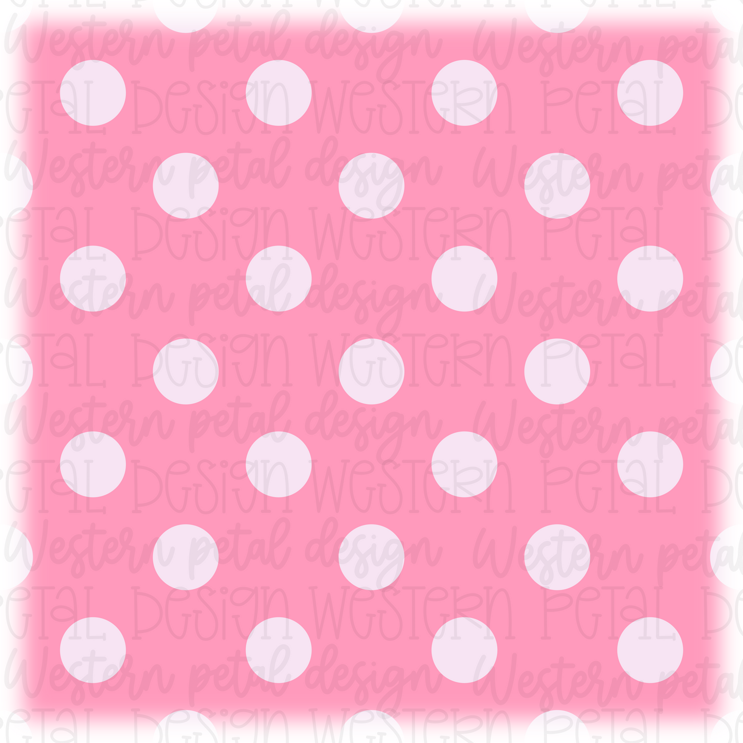 Pink Polka Dots Seamless Pattern