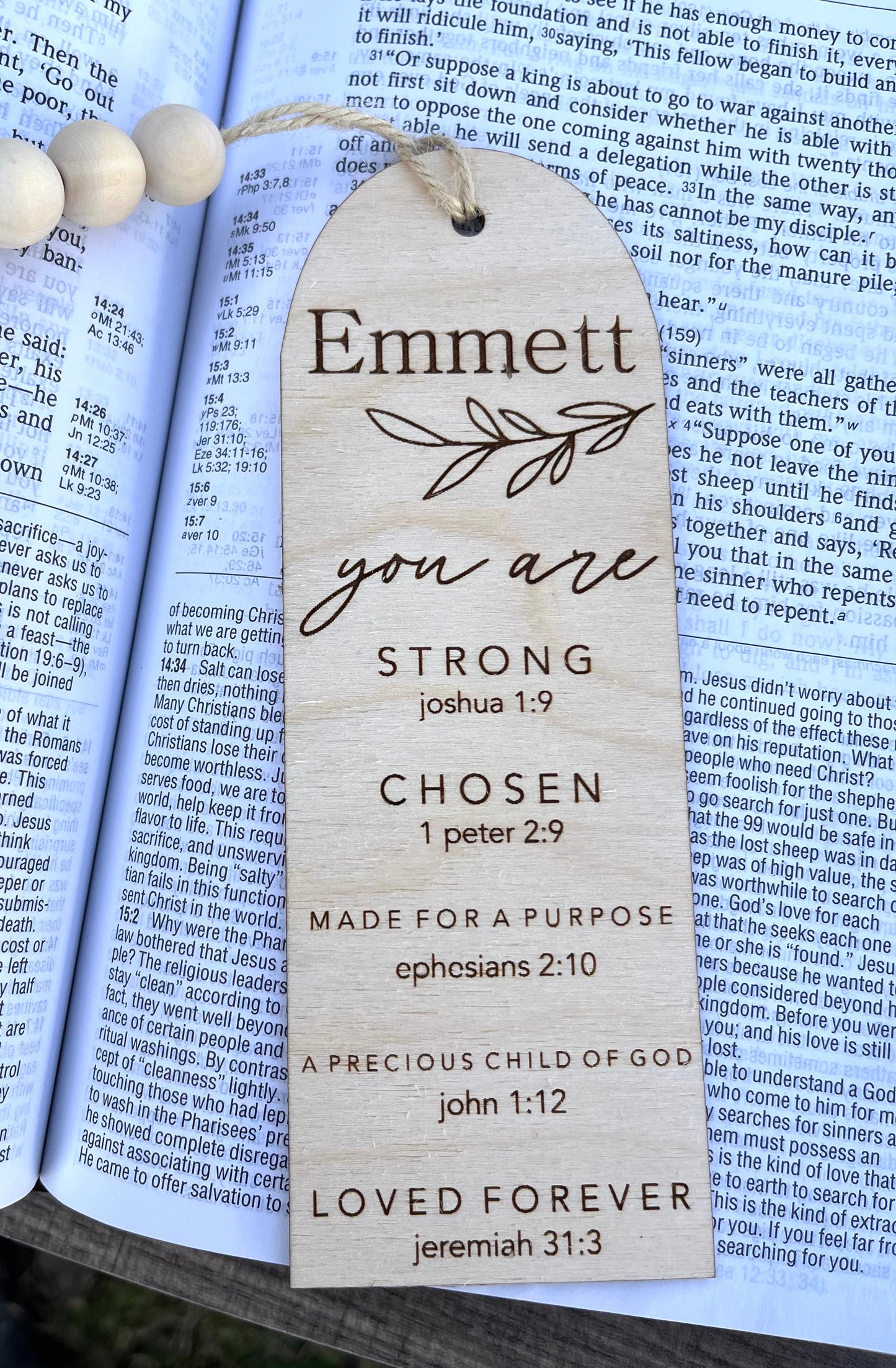 You are Strong Bookmark