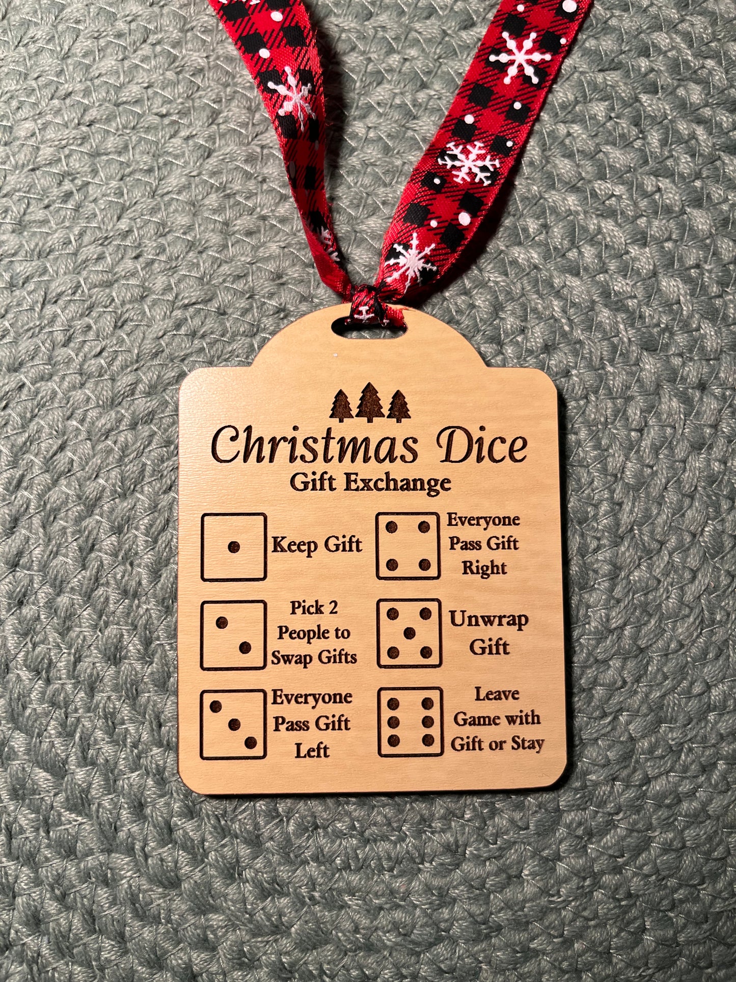 Christmas dice game instructions
