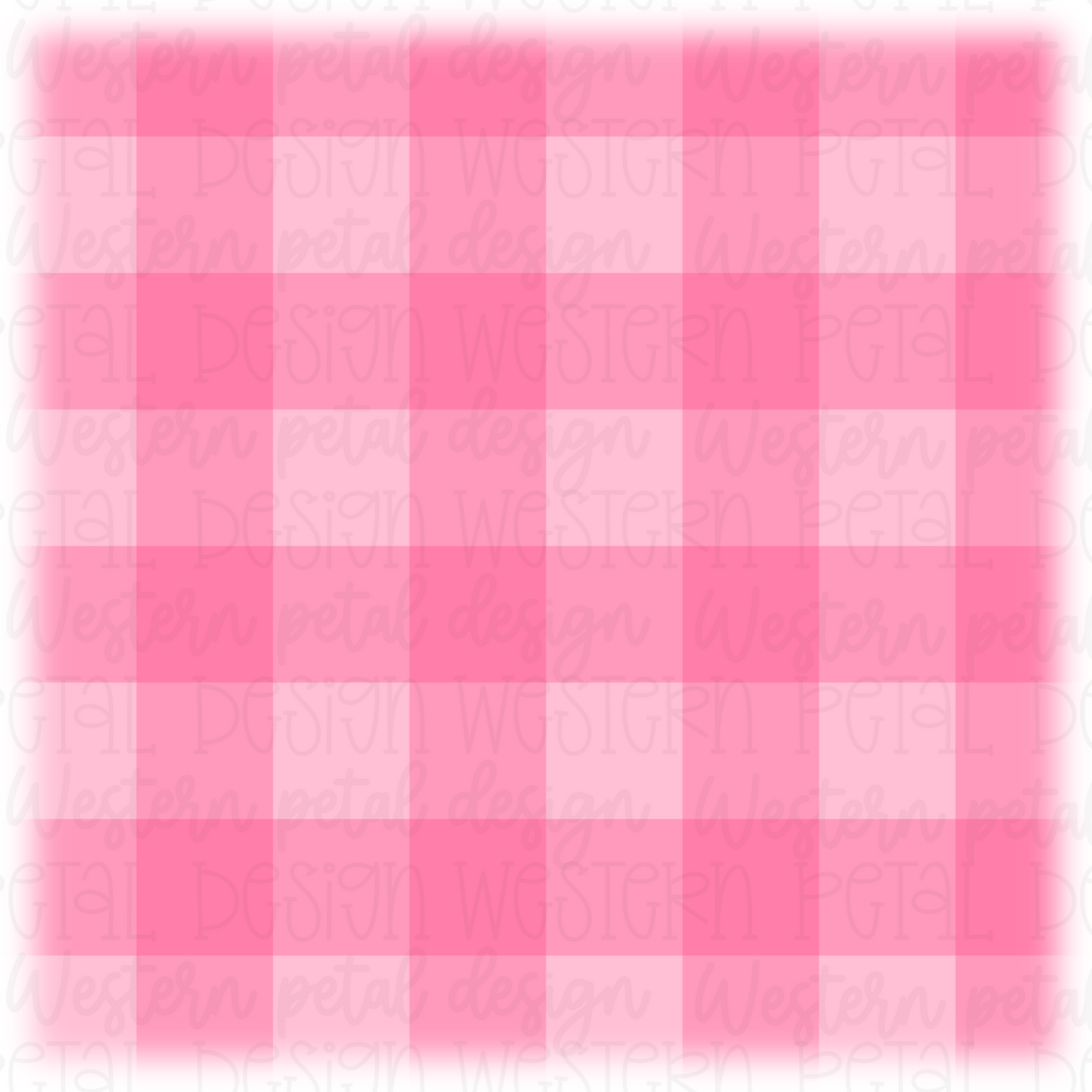 Pink Gingham Seamless Pattern