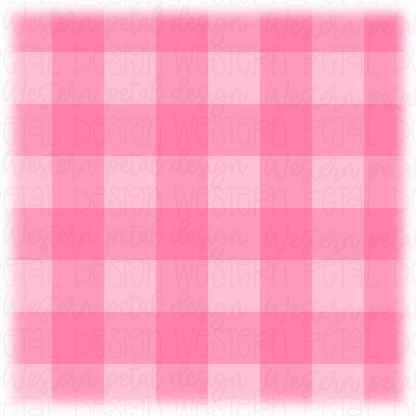 Pink Gingham Seamless Pattern
