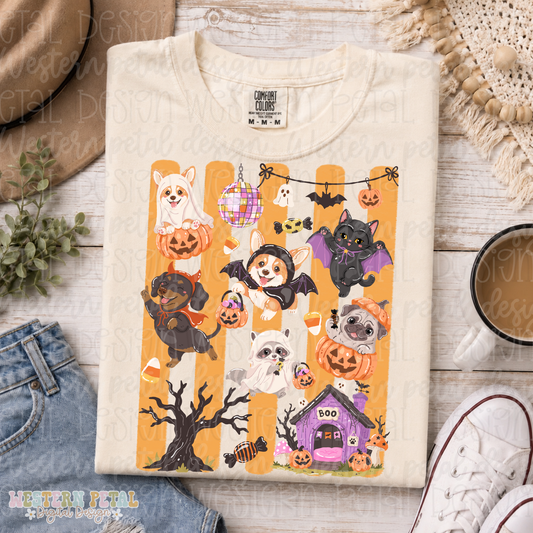 Halloween Pups PNG