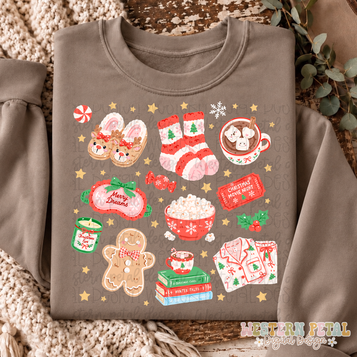 Christmas Sleepover PNG