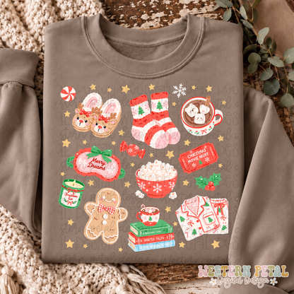 Christmas Sleepover PNG