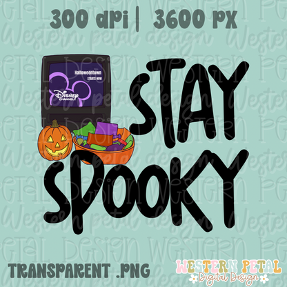 Stay Spooky Halloween PNG