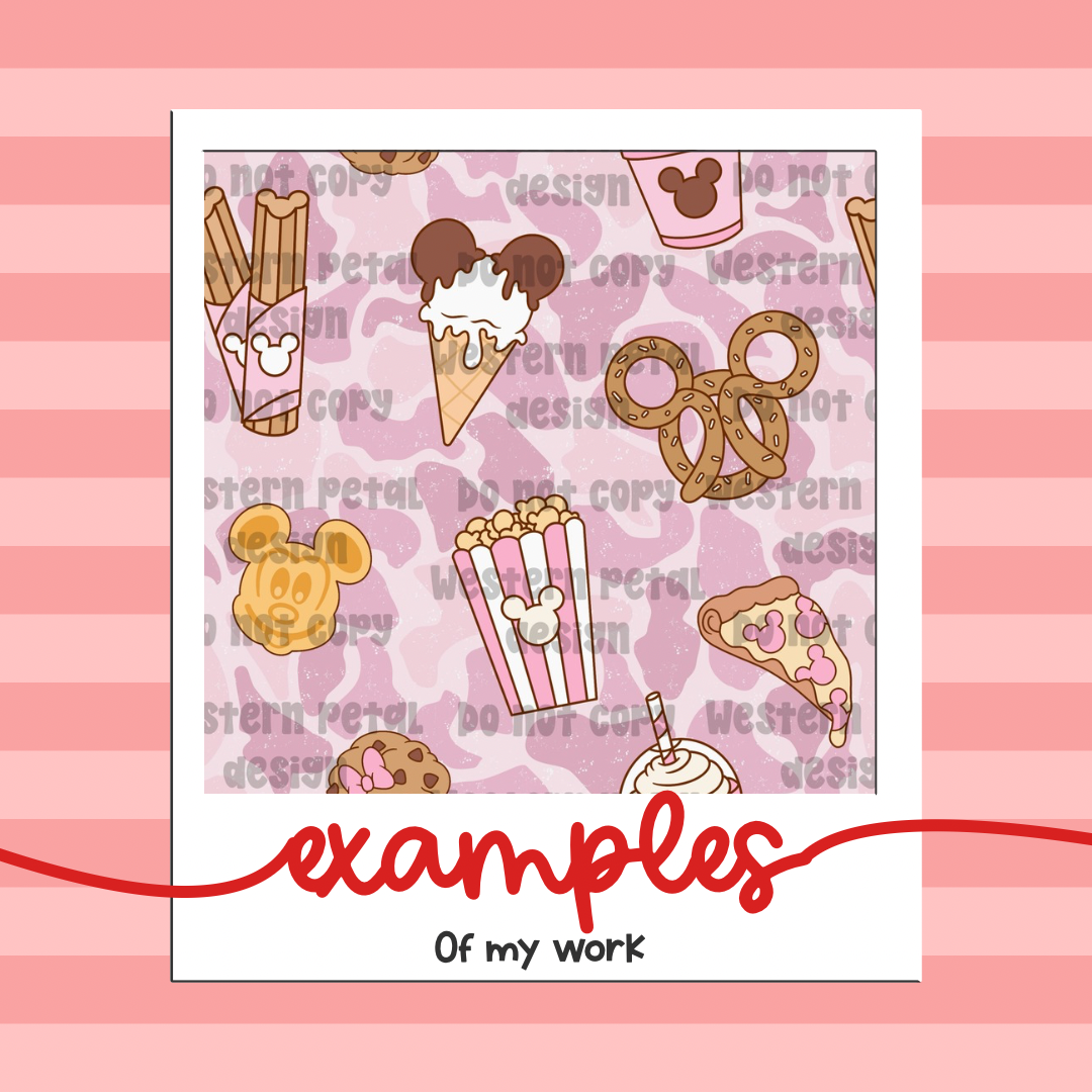 Exclusive Seamless Pattern (Custom Design – Commercial Use Included)