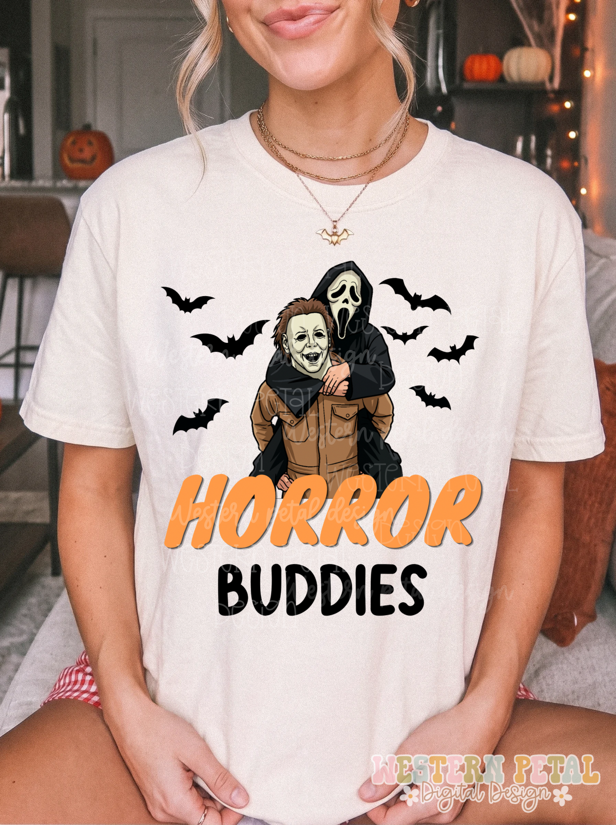 Horror Buddies Halloween PNG