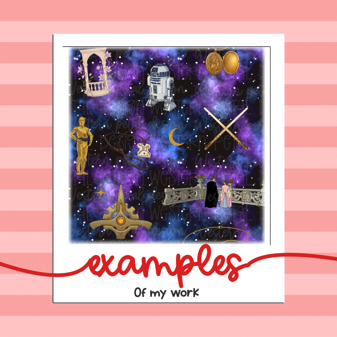 Exclusive Seamless Pattern (Custom Design – Commercial Use Included)