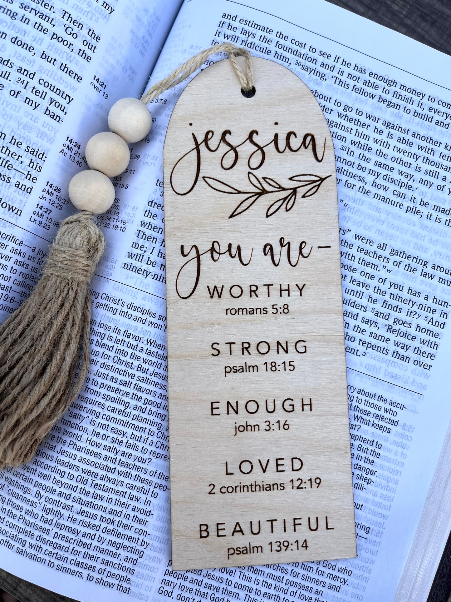 You are Worthy Bookmark