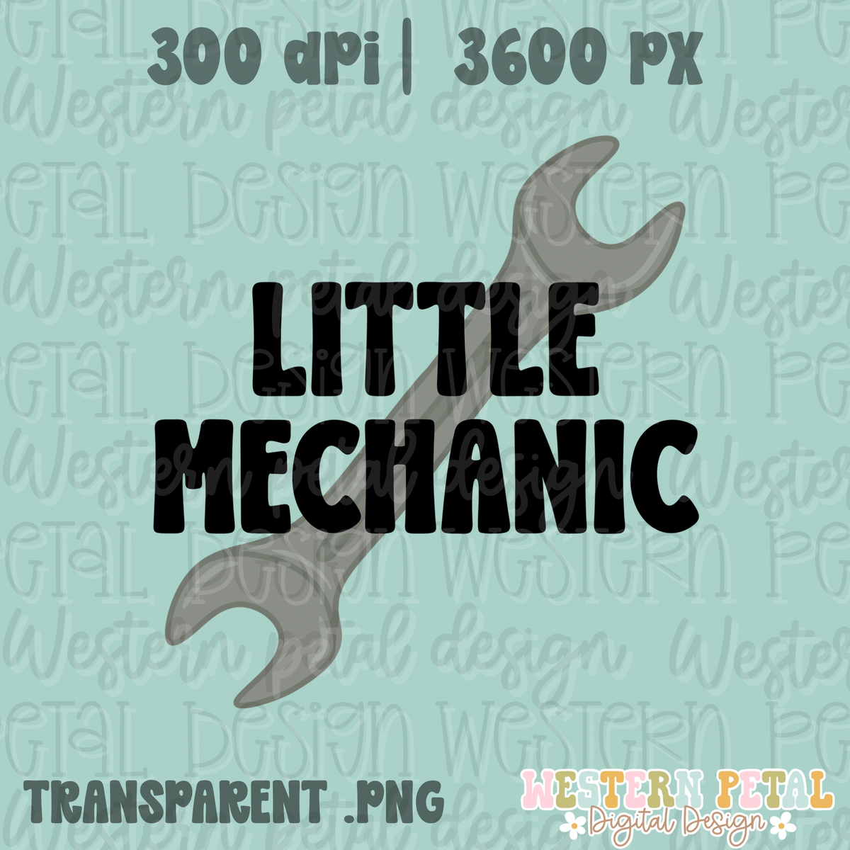 Little Mechanic Shirt PNG