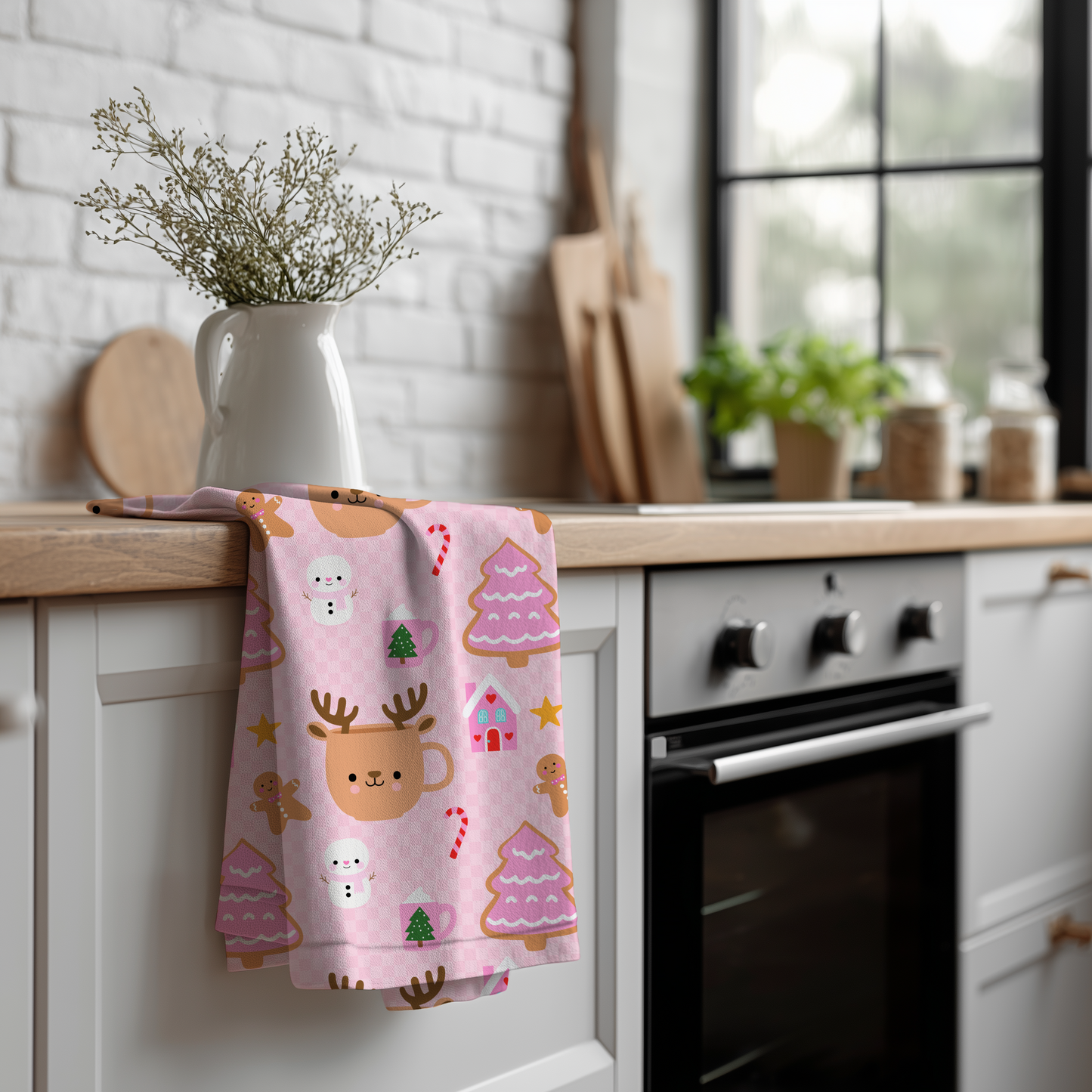 Pink Holiday Seamless File / Digital Paper