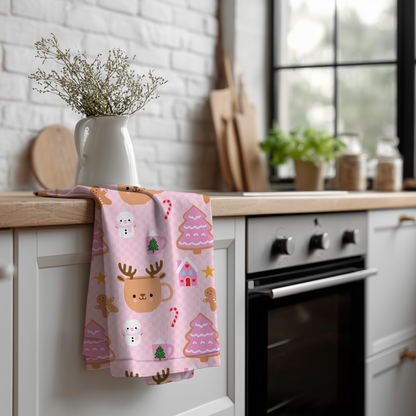 Pink Holiday Seamless File / Digital Paper