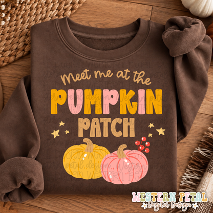 Meet me at the Pumpkin Patch PNG