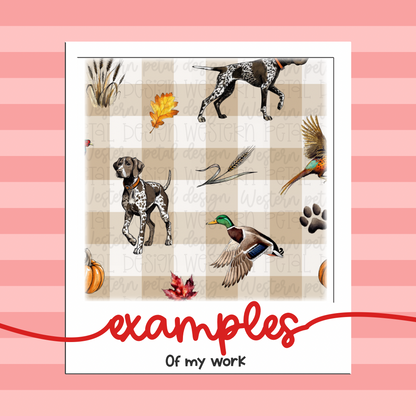 Exclusive Seamless Pattern (Custom Design – Commercial Use Included)