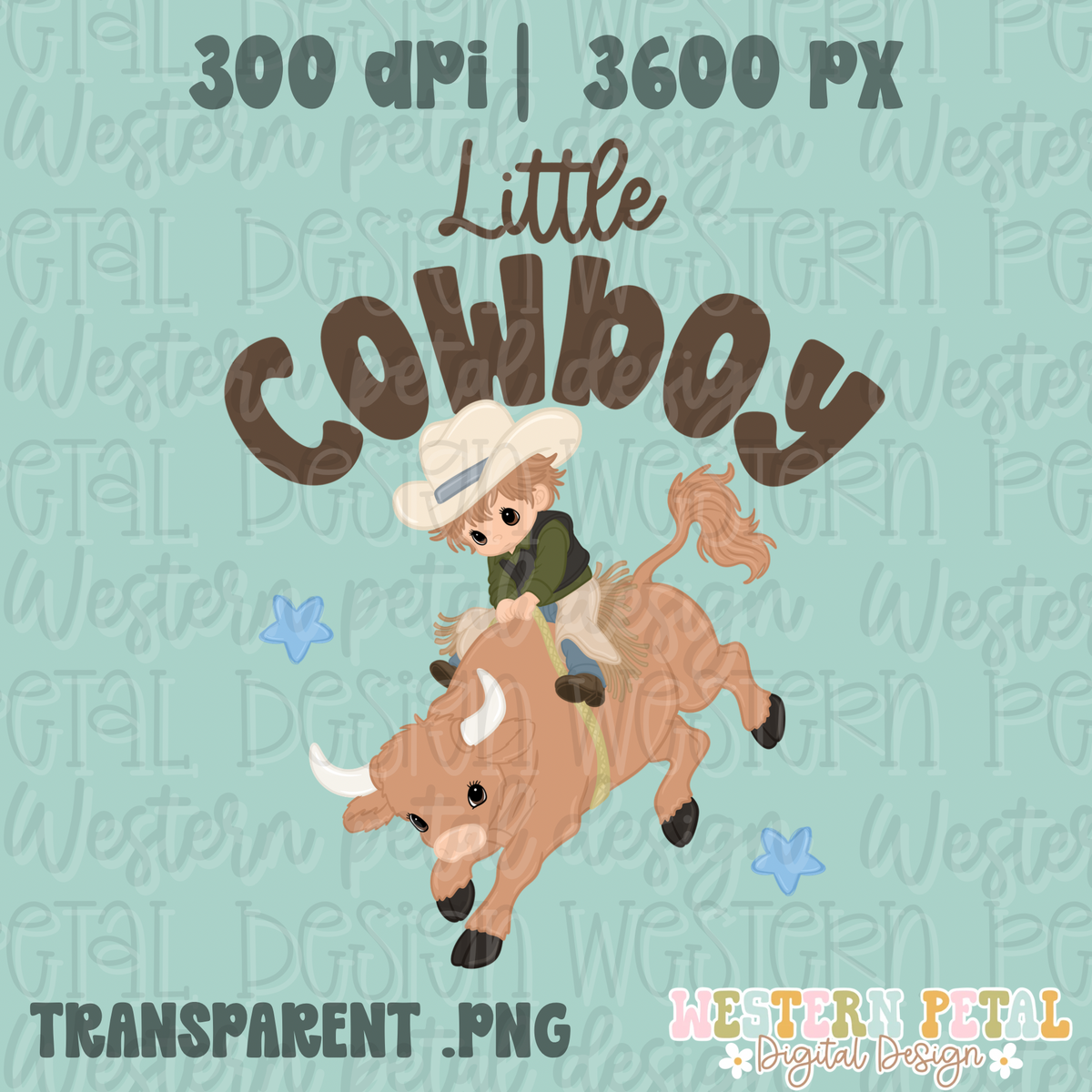 Little Cowboy Shirt PNG