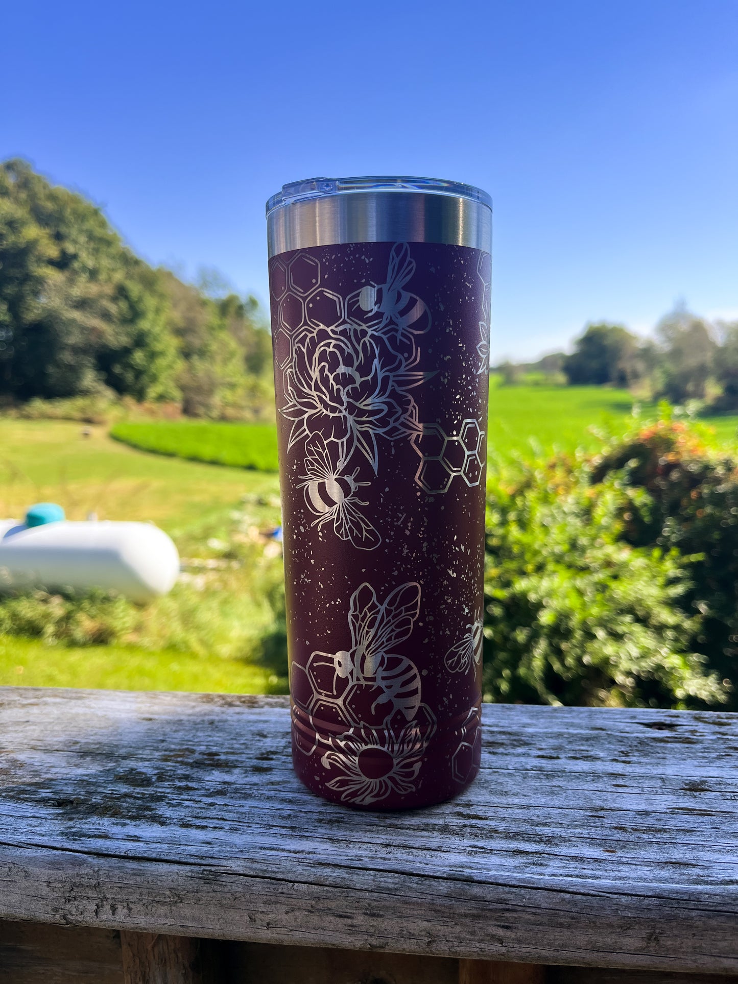 Bee lover 22oz tumbler | full wrap