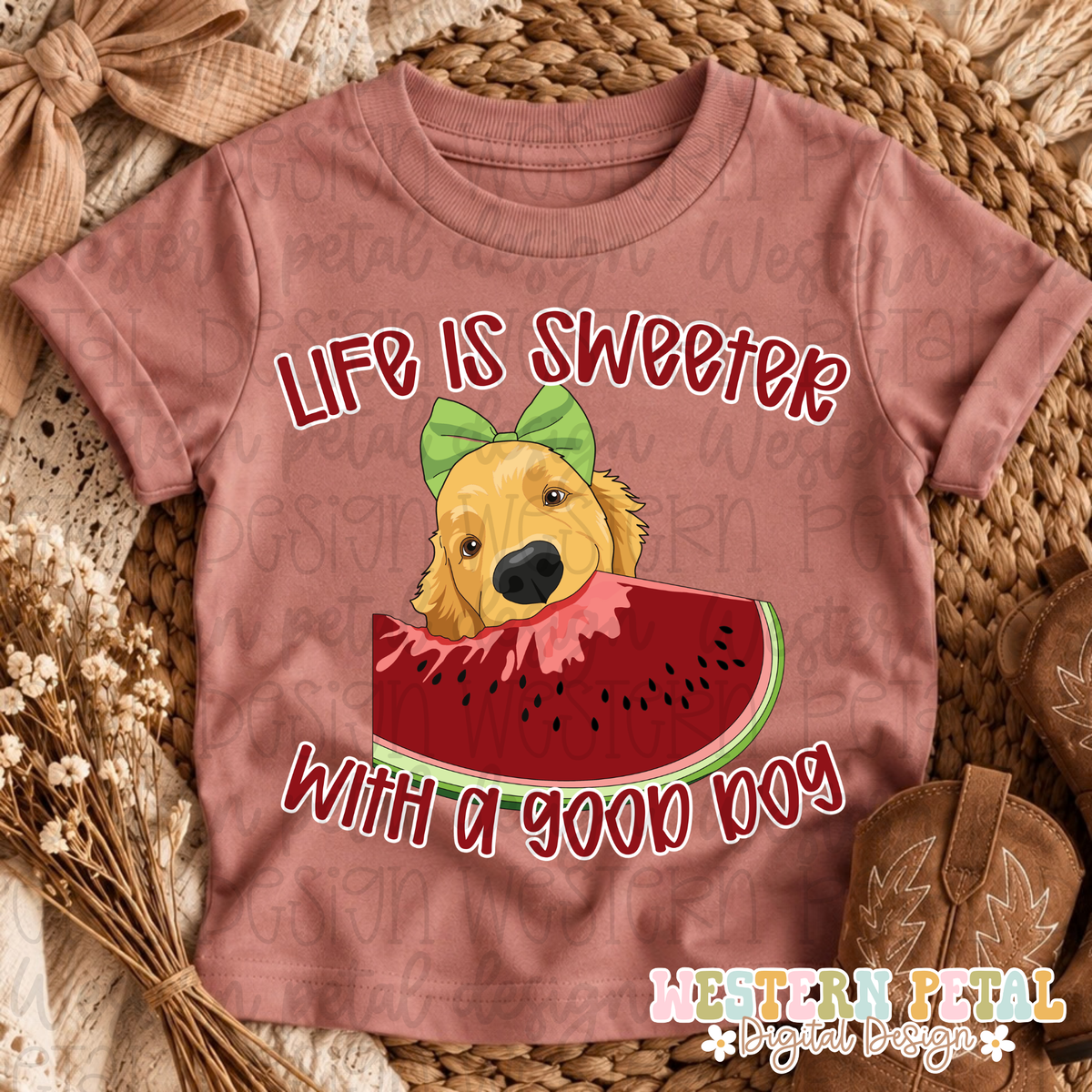 Good Dog Shirt PNG