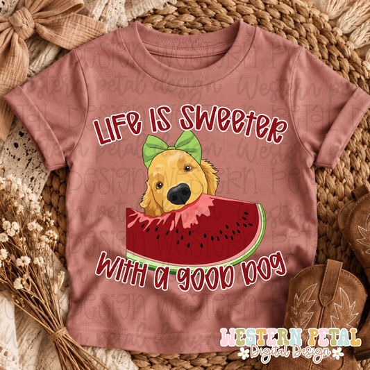 Good Dog Shirt PNG
