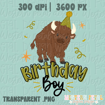 Birthday Boy Shirt PNG