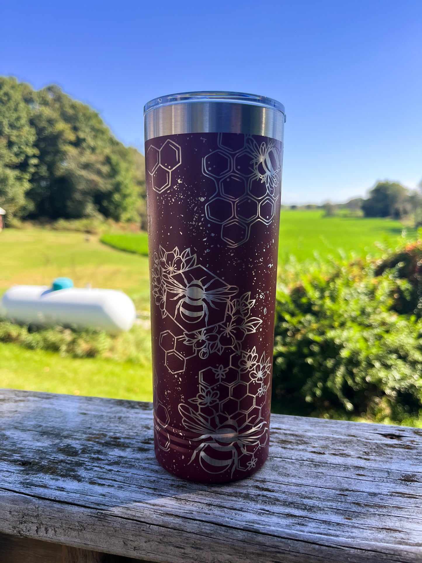 Bee lover 22oz tumbler | full wrap