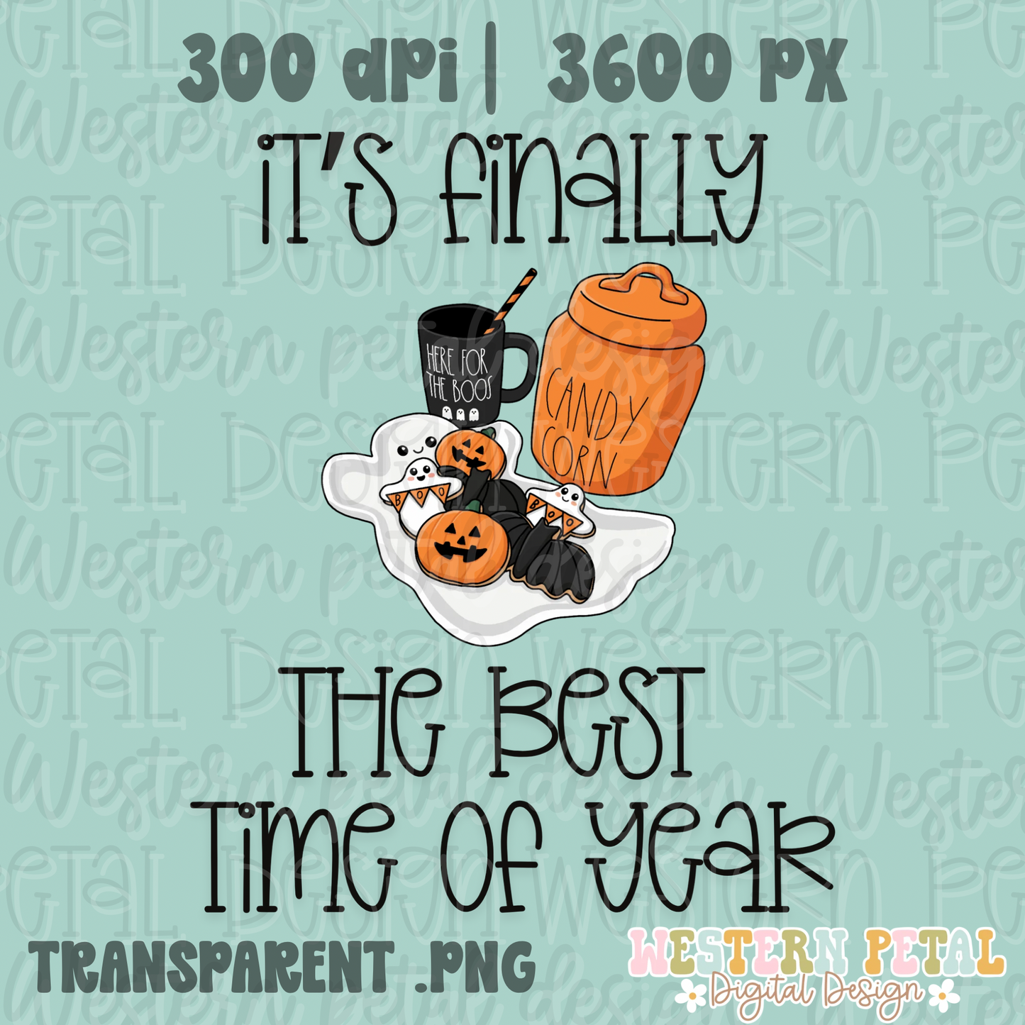 Best time of Year Halloween PNG