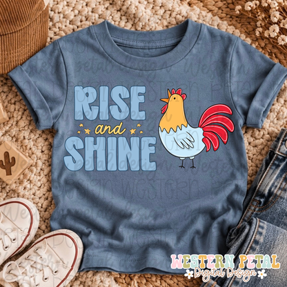 Rise and Shine Shirt PNG