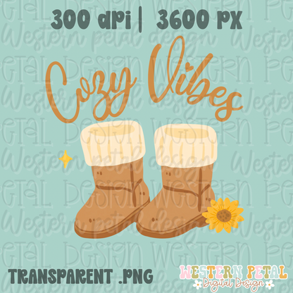 Cozy Vibes PNG