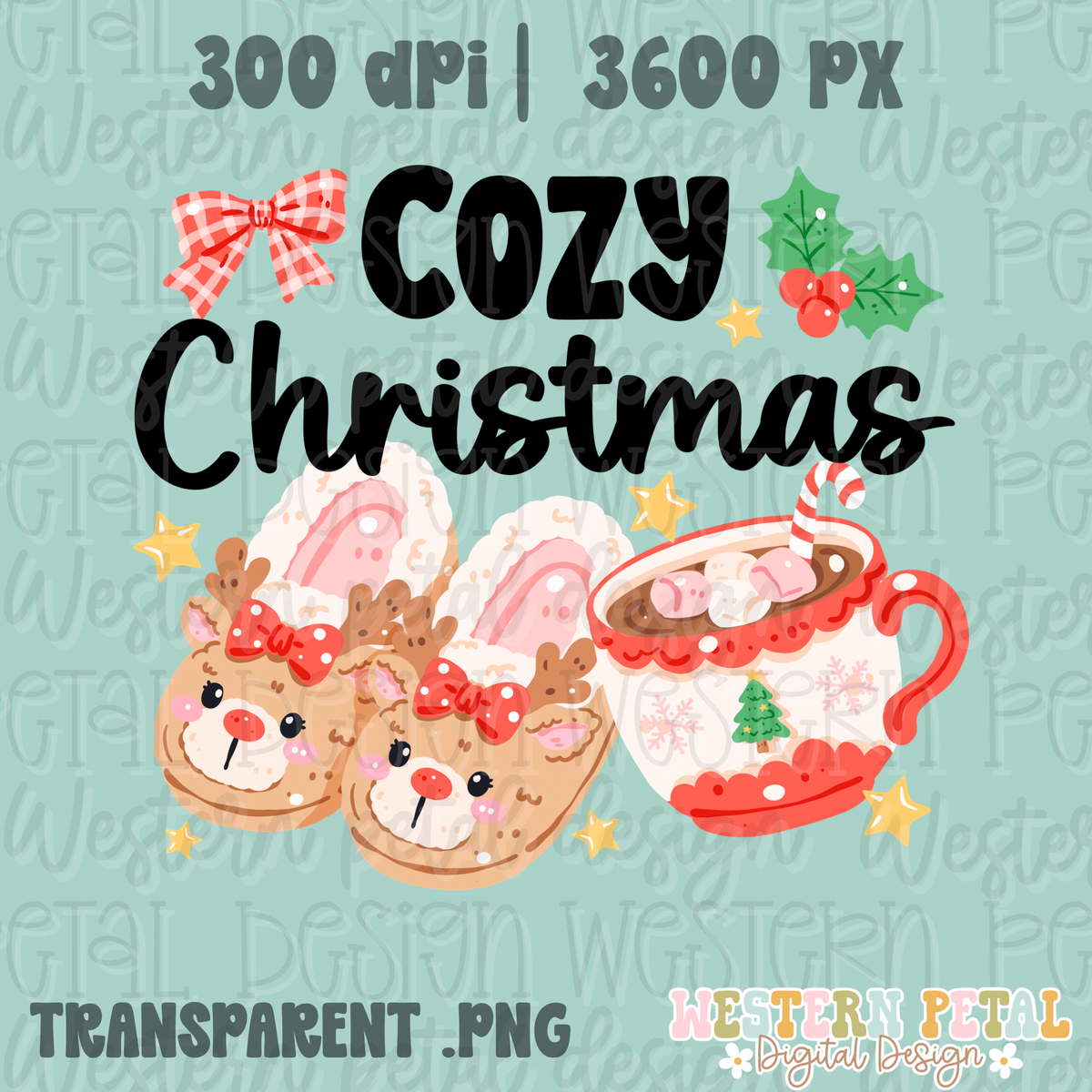 Cozy Christmas PNG