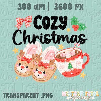 Cozy Christmas PNG