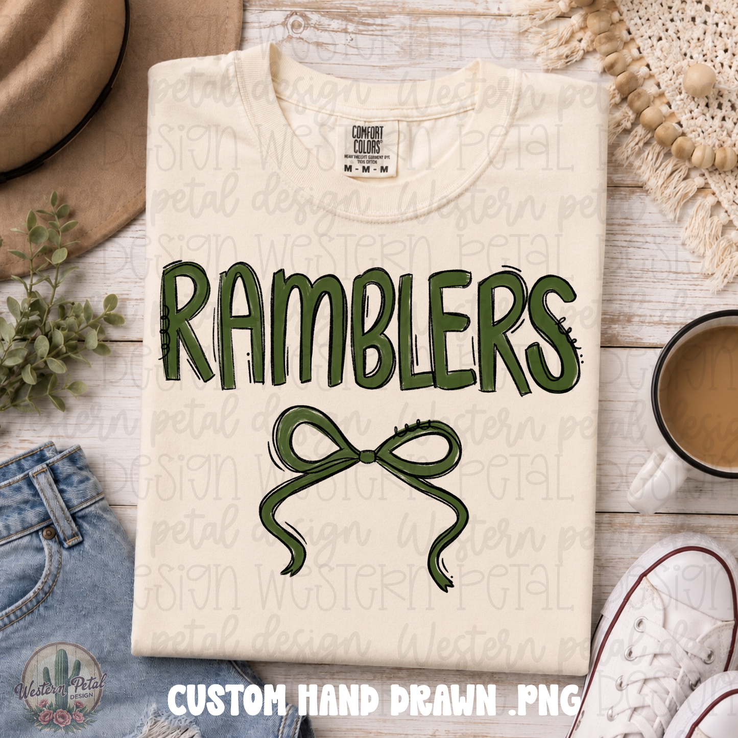 Custom School Spirit Shirt PNG | Personalized Team Colors