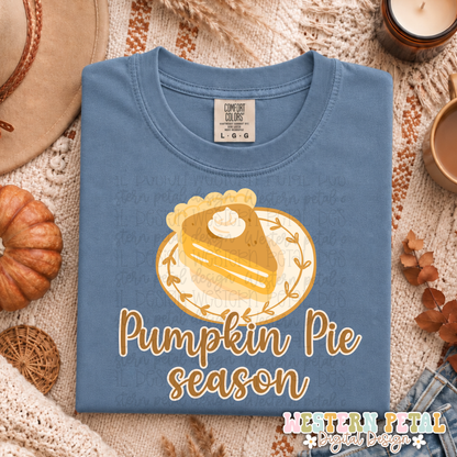 Pumpkin Pie Season PNG