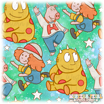 Maggie Seamless Pattern PNG