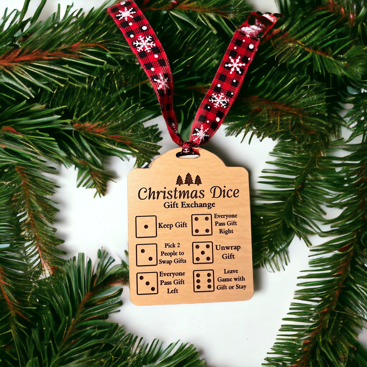 Christmas dice game instructions