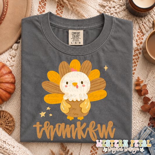Thankful Turkey PNG