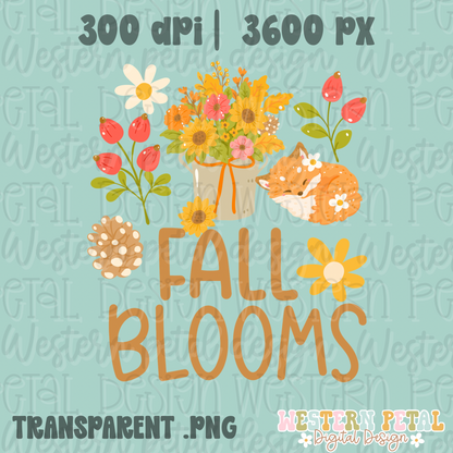 Fall Blooms PNG